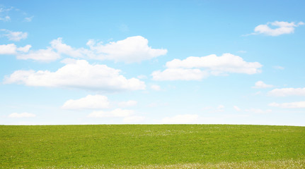 Sommer Panorama Landschaft