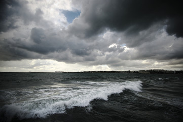 Stormy landscape