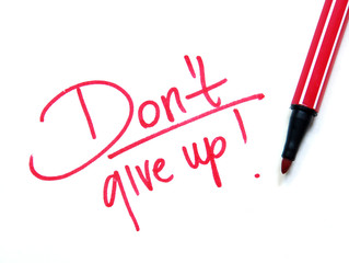 don t give up