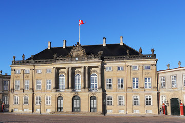 Fototapeta na wymiar Amalienborg
