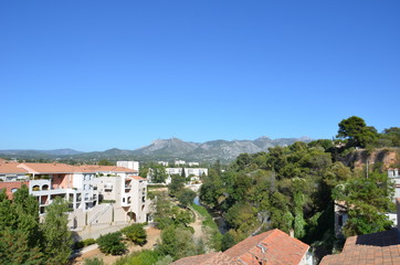 Obraz premium Vue panoramique d'Aubagne 