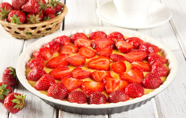 Strawberry pie.