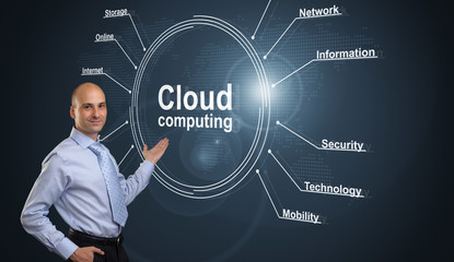 cloud computing concept