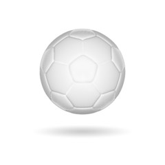 White soccer ball