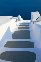 beautiful details of Santorini island, Greece