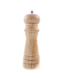 peppermill on white background