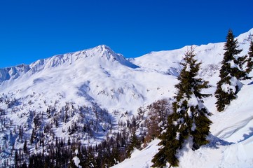 Dolomites Winter time