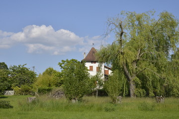 La petite maison isolée au bourg de Champagne © Photocolorsteph