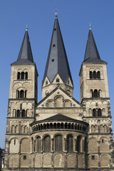 Fototapeta na wymiar Bonn Palatine Chapel