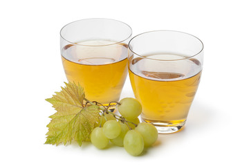 Fresh white grape juice