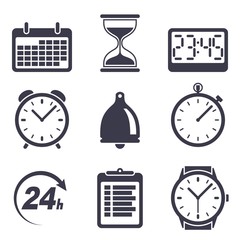 Time icons