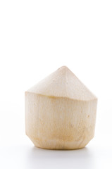 Coconut isolated on white