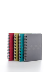 Naklejka premium Notebook isolated on white