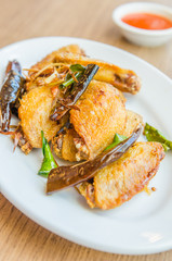 Fried chicken wings