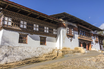 Obraz premium gangtey monastery