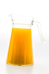 Orange juice glass