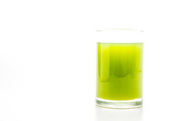 Kiwi juice glass