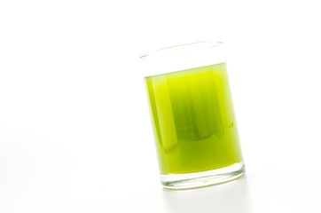 Kiwi juice glass