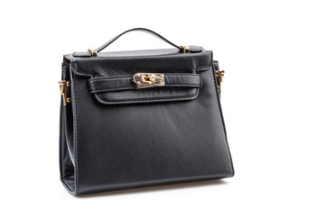 Handbag isolated white background