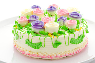 Flower cakes