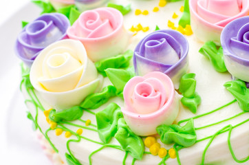 Flower cakes