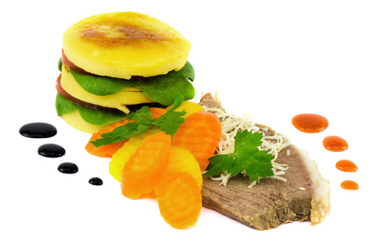 Kalbstafelspitz mit Kartoffelcreme Proleten
