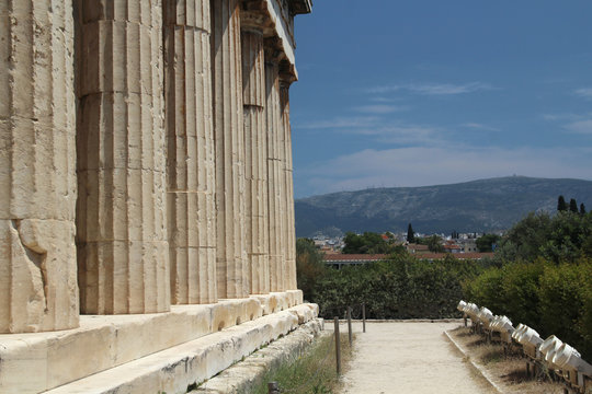 The temple of Hephaestus, Ancient Agora of Athens