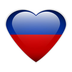 Haiti flag button.