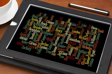 most popular baby boy names