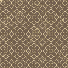 Vintage Brown Worn Seamless Pattern Background