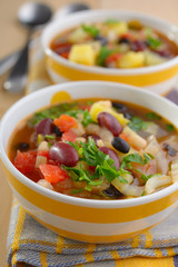 Three bean soup