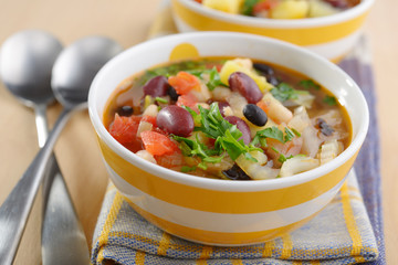 Three bean soup