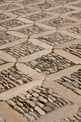 Stone pavement in Erice