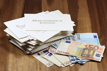 Geldgeschenke zur Konfirmation