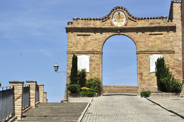 Fototapeta na wymiar Piticchio di Arcevia