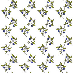 Hand drawing floral background