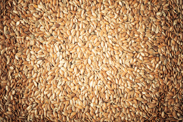 Healthy diet. Flax seeds linseed as natural food background