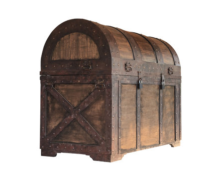 Vintage treasure chest box