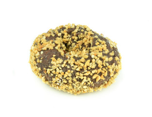 Donut isolated on white background