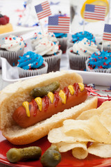 4th of July Party Table