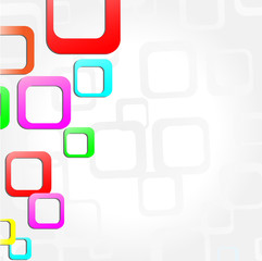 Vector shapes background