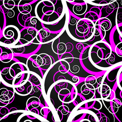 Vector black and pink background