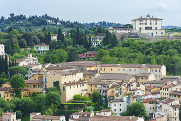 Hill Village in Tuscany, Itlay