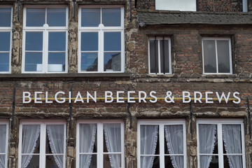 Fototapeta premium Belgian Beers and Brews