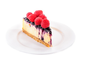 Blueberry cheesecake