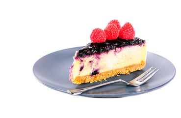 Blueberry cheesecake