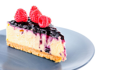 Blueberry cheesecake