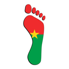 Burkina Faso footprint