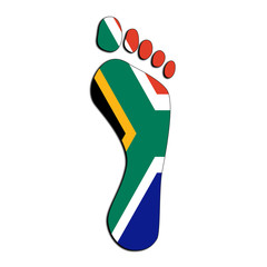 South Africa footprint