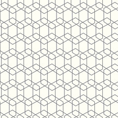 Seamless geometric tiles square pattern background
